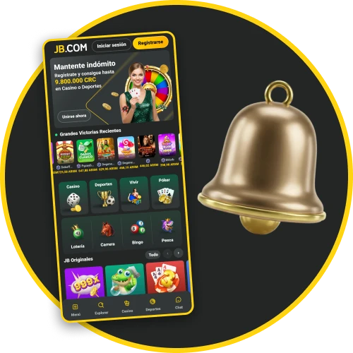 JB brinda alertas inteligentes para mejor control de la cuenta.