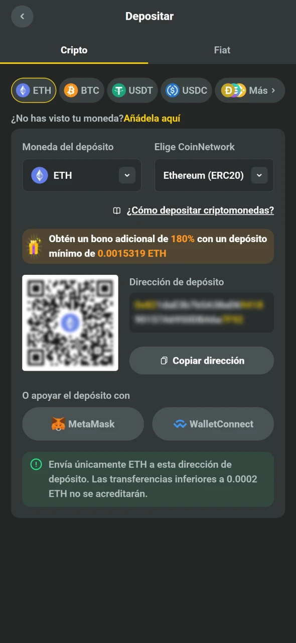 JB acepta depósitos seguros en la app para jugadores ticos.