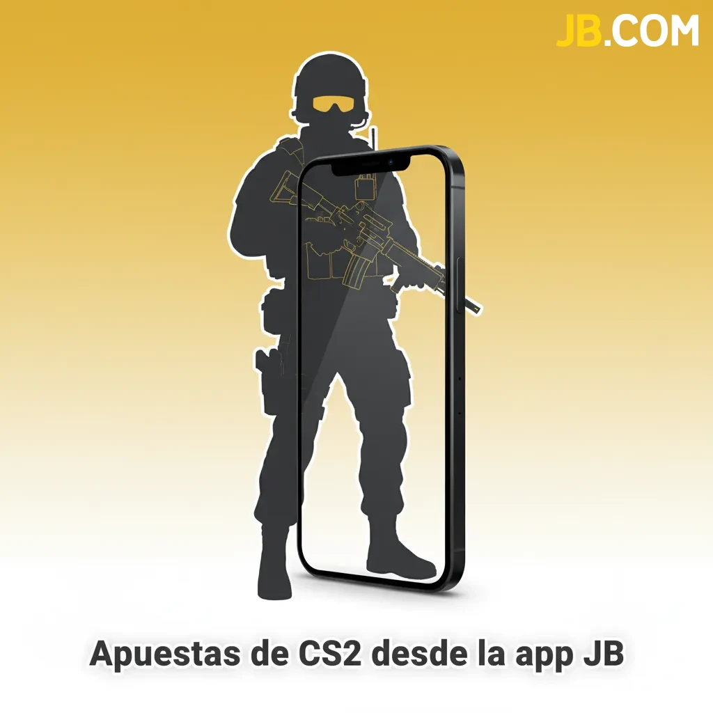Móviles con la app JB en iOS y Android para apostar en CS2: partido en vivo, estadísticas, mercado y cupón de apuesta.