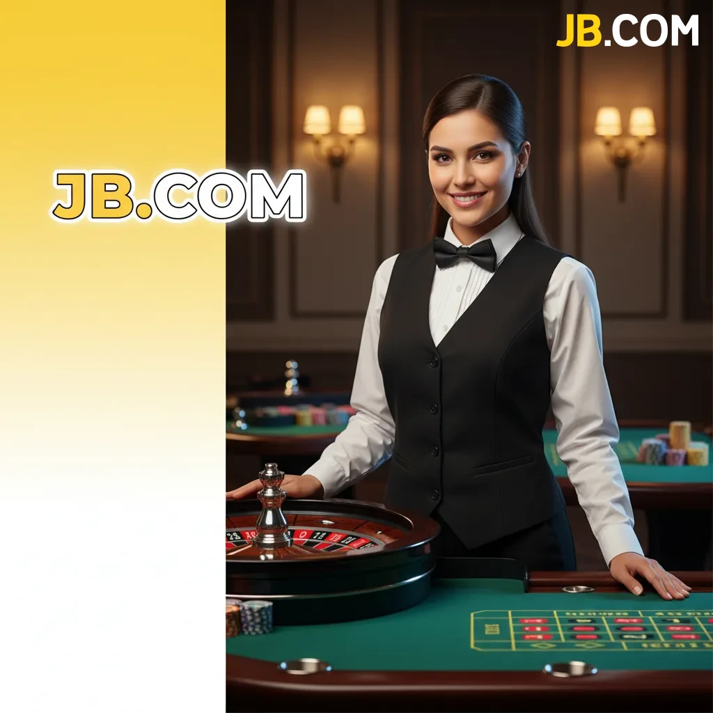 Crupier en vivo en mesa de casino JB, streaming HD, chat en español y juegos: ruleta, blackjack, baccarat y game shows.