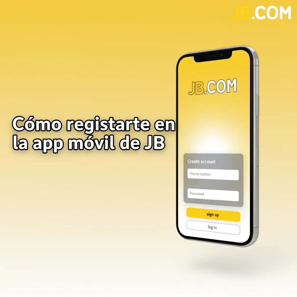 Cómo registrarte en la app JB: correo o teléfono, contraseña, elegir CRC, aceptar términos y verificar por SMS o correo