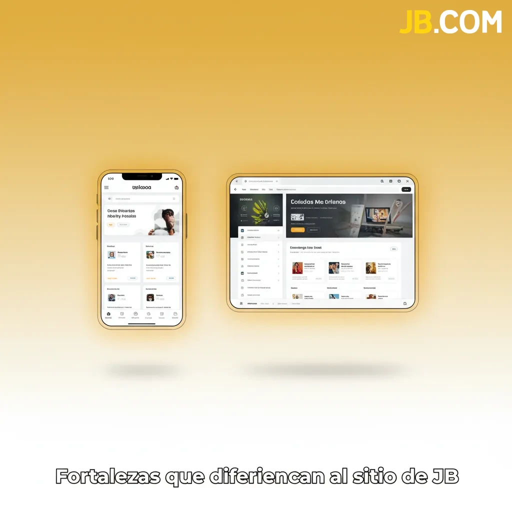 Gráfico de fortalezas de JB: cuotas competitivas, mercado en vivo, límites flexibles, enfoque local y soporte 24/7 en español.