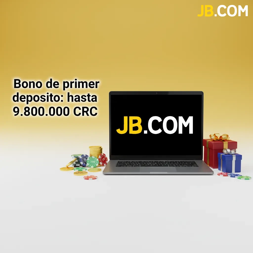 Bono de primer depósito 100% hasta 9.800.000 CRC. Mínimo 10.000 CRC. Casino y deportes; WR 35x/8x en 30 días.