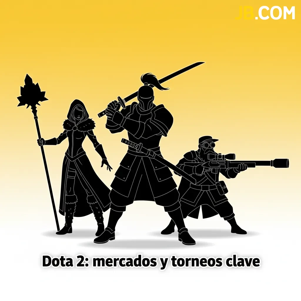 Dota 2: mercados (ganador, kills, Roshan, hándicaps) y torneos como The International, ESL One y DreamLeague.