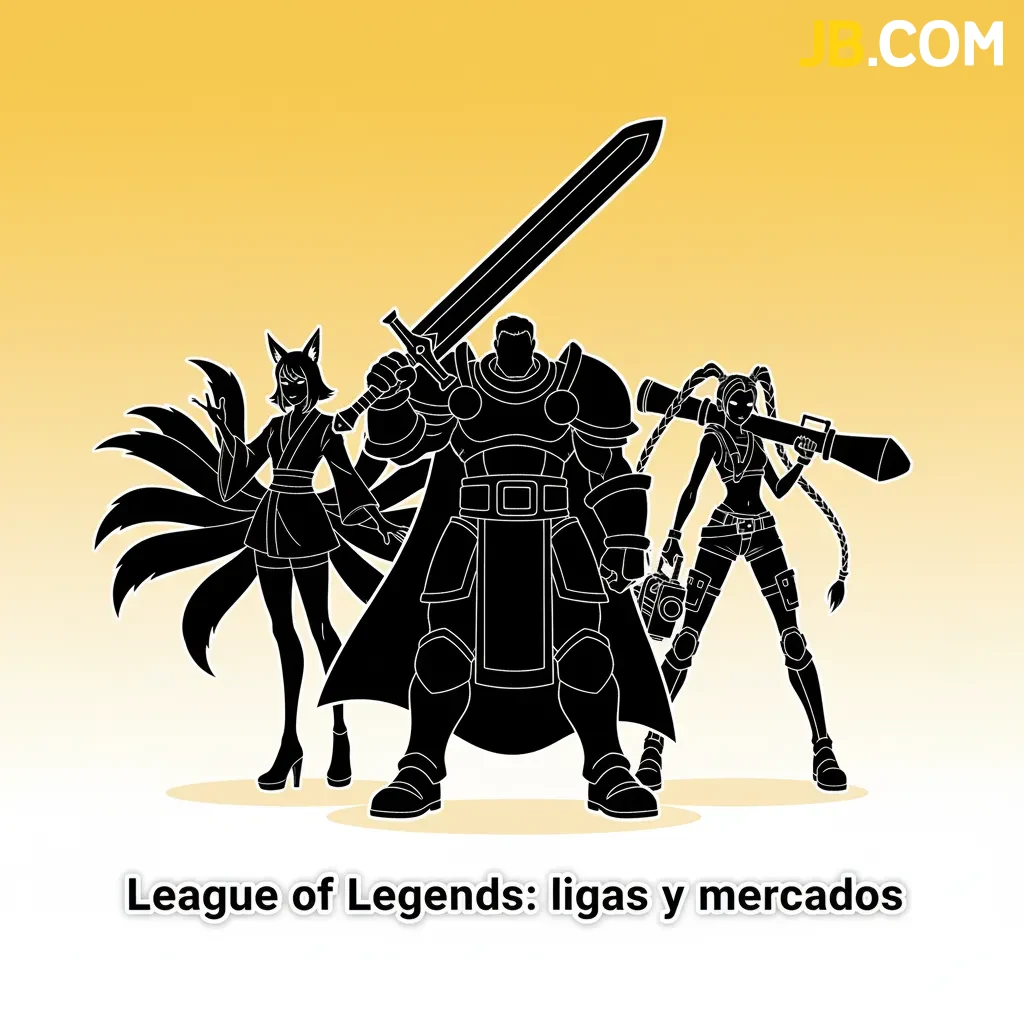 Guía de apuestas de LoL con ligas (Worlds, MSI, LCK, LPL, LLA) y mercados: ganador, kills, primera sangre, dragón, torre.