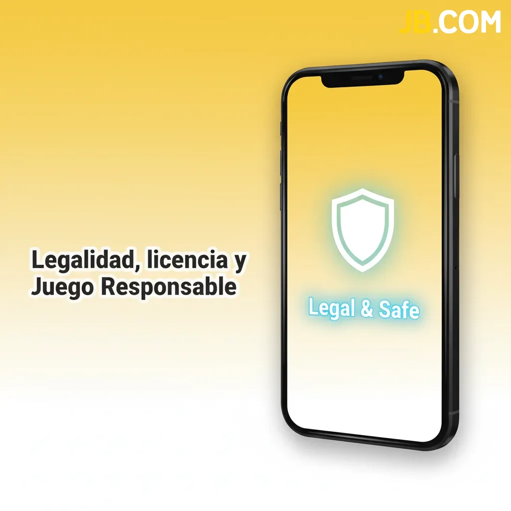 Ilustración sobre legalidad, licencias y Juego Responsable en Costa Rica, con mención del Aviso Legal y datos de JB.