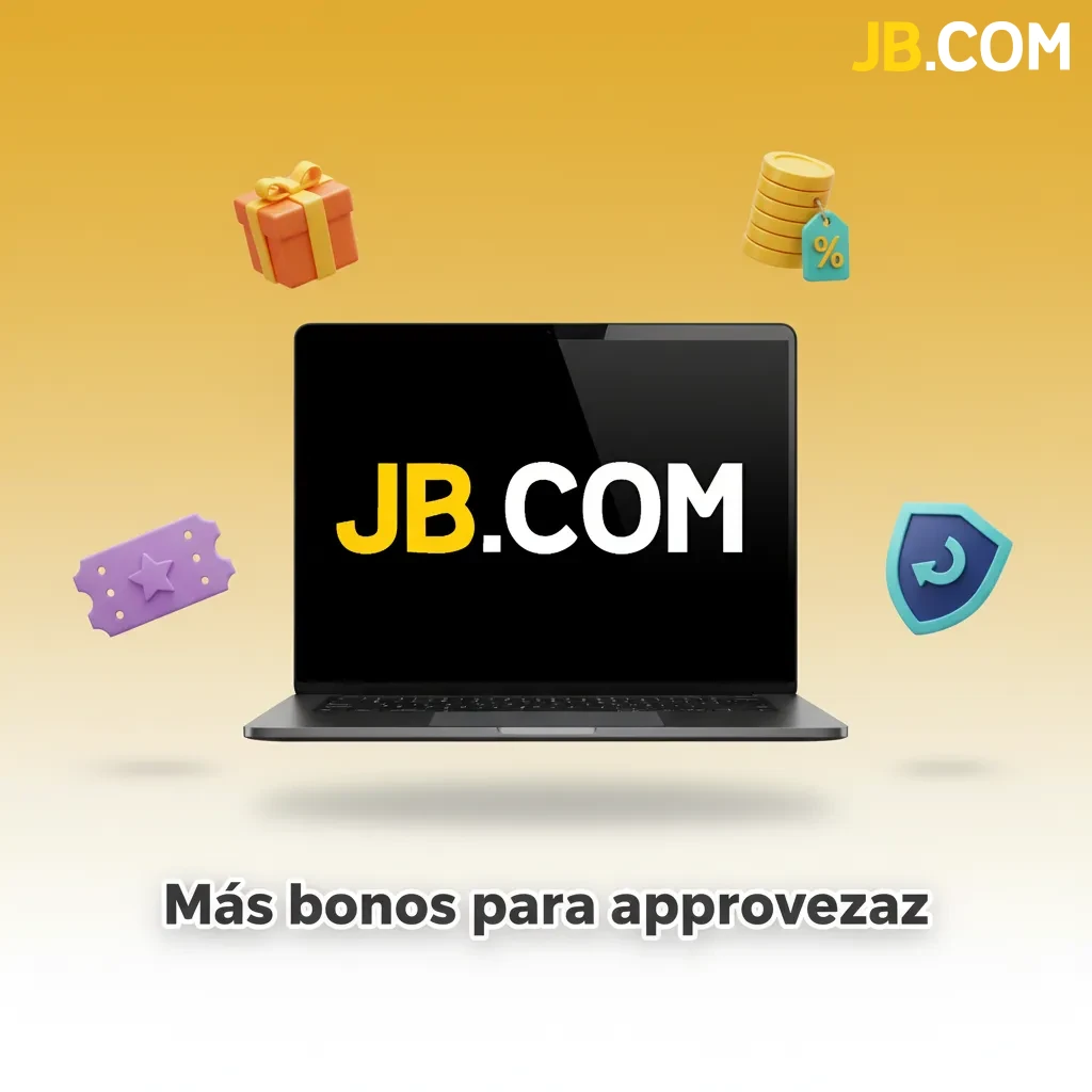 Banner de JB: Más bonos para aprovechar, con recarga semanal, giros gratis, cashback en vivo y apuesta gratis.