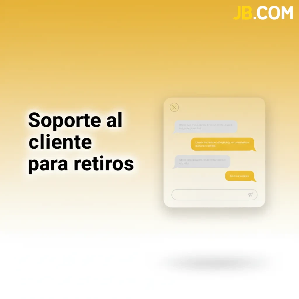 Soporte al cliente de JB para retiros, con chat en vivo, WhatsApp, correo y un centro de ayuda.
