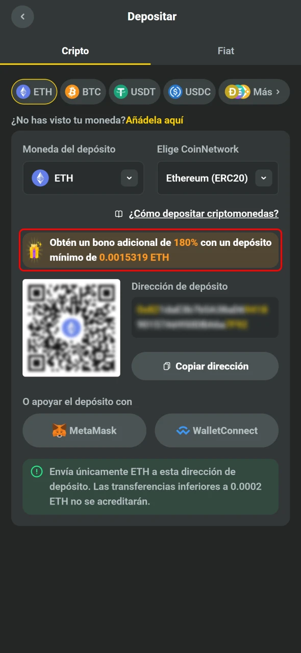 JB activa el bono tras cumplir condiciones.